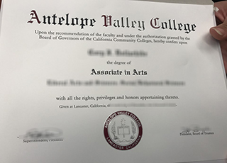 Antelope Valley College degree