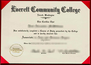 Everett Community College diploma
