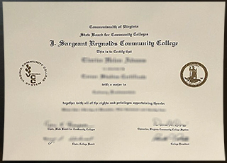 J. Sargeant Reynolds Community College degree
