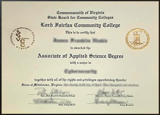 Lord Fairfax Community College degree