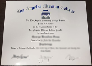 Los Angeles Mission College degree