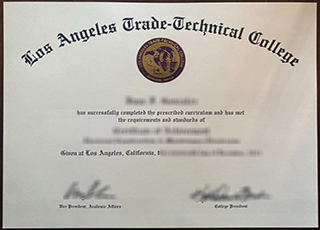 Los Angeles Trade–Technical College degree