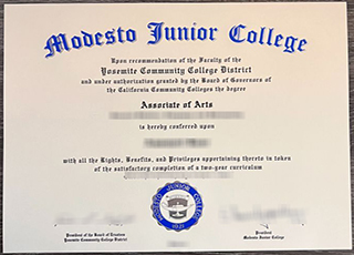 Modesto Junior College degree