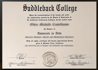 Saddleback College degree