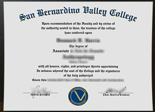 San Bernardino Valley College degree