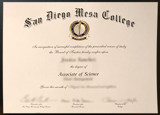 San Diego Mesa College degree