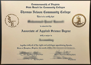 Thomas Nelson Community College degree