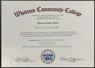 Whatcom Community College degree