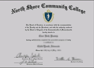North Shore Community College diploma