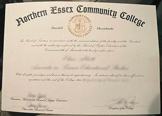 Northern Essex Community College diploma
