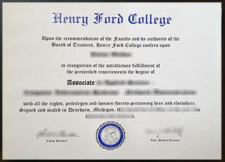 Henry Ford College degree