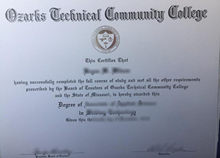 Ozarks Technical Community College degree