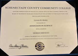 Schenectady County Community College diploma