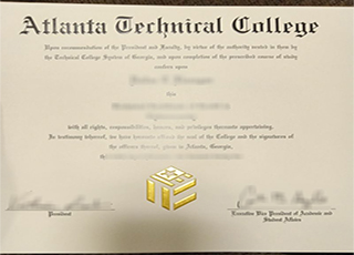 Atlanta Technical College diploma