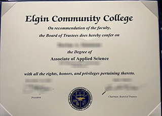 Elgin Community College diploma