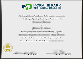 Moraine Park Technical College diploma