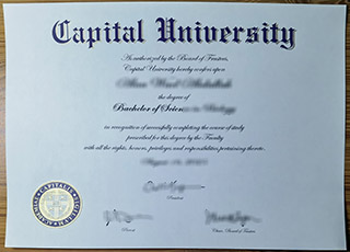 Capital University degree