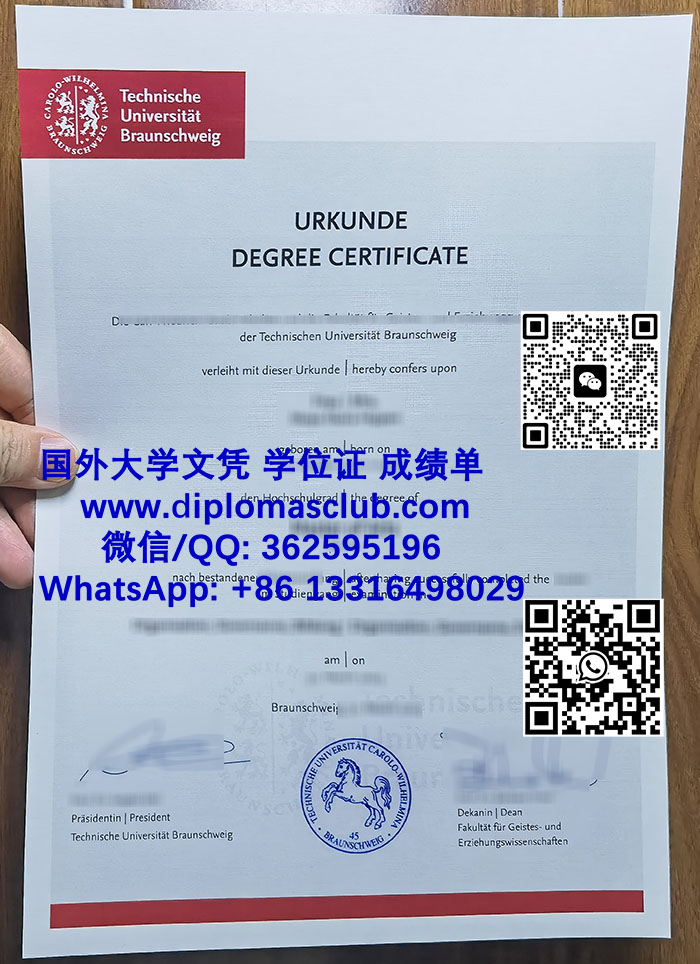 Technische Universität Braunschweig urkunde