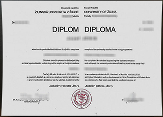 University of Žilina degree