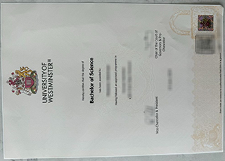 University of Westminster diploma