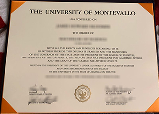 University of Montevallo diploma