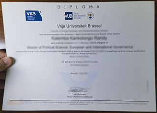 Vrije Universiteit Brussel degree