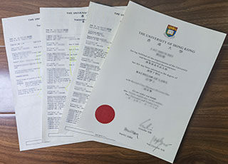 University of Hong Kong diploma and transcript