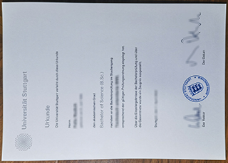 Universität Stuttgart degree