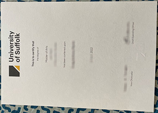 University of Suffolk degree