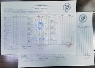 Fu Jen Catholic University transcript