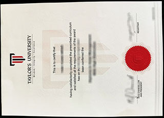 Taylor’s University degree