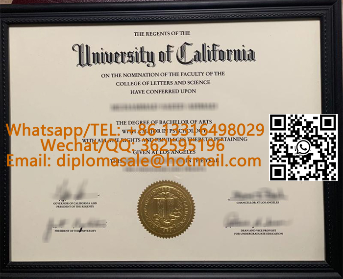 UCLA Degree Sample