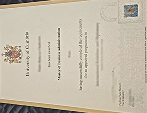 University of Cumbria degree