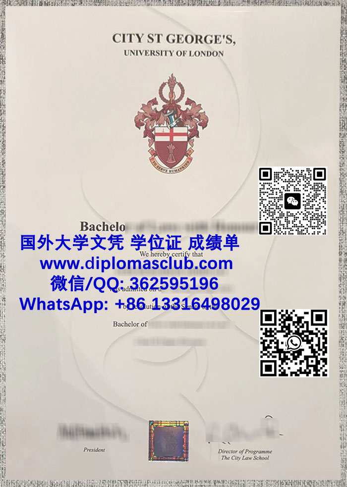 City St George's, University of London degree