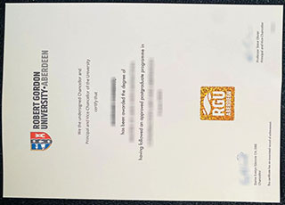 Robert Gordon University degree